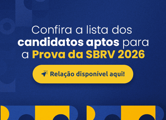 Lista dos Candidatos aptos a prestarem a Prova da Sbrv em 2026