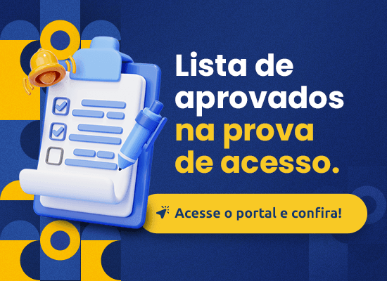 Lista dos aprovados na prova de acesso